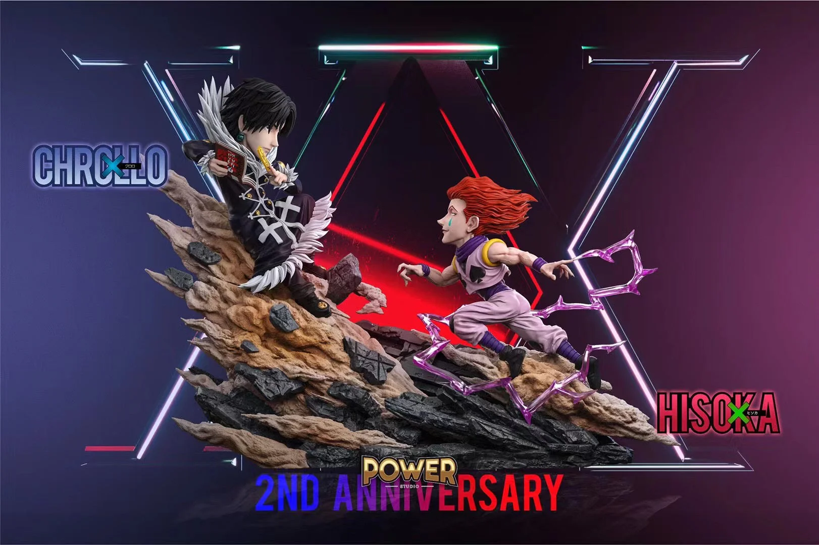 Power Studio - Chrollo Lucilfer vs Hisoka | 库洛洛·鲁西鲁 vs 西索