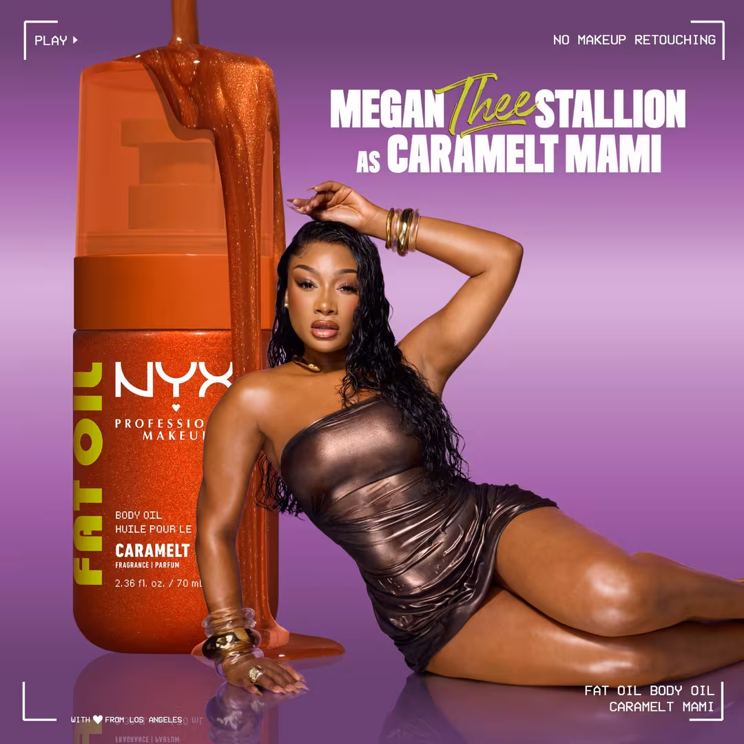 NYX Professional Makeup  Fat Oil Body Oil Caramelt Mami