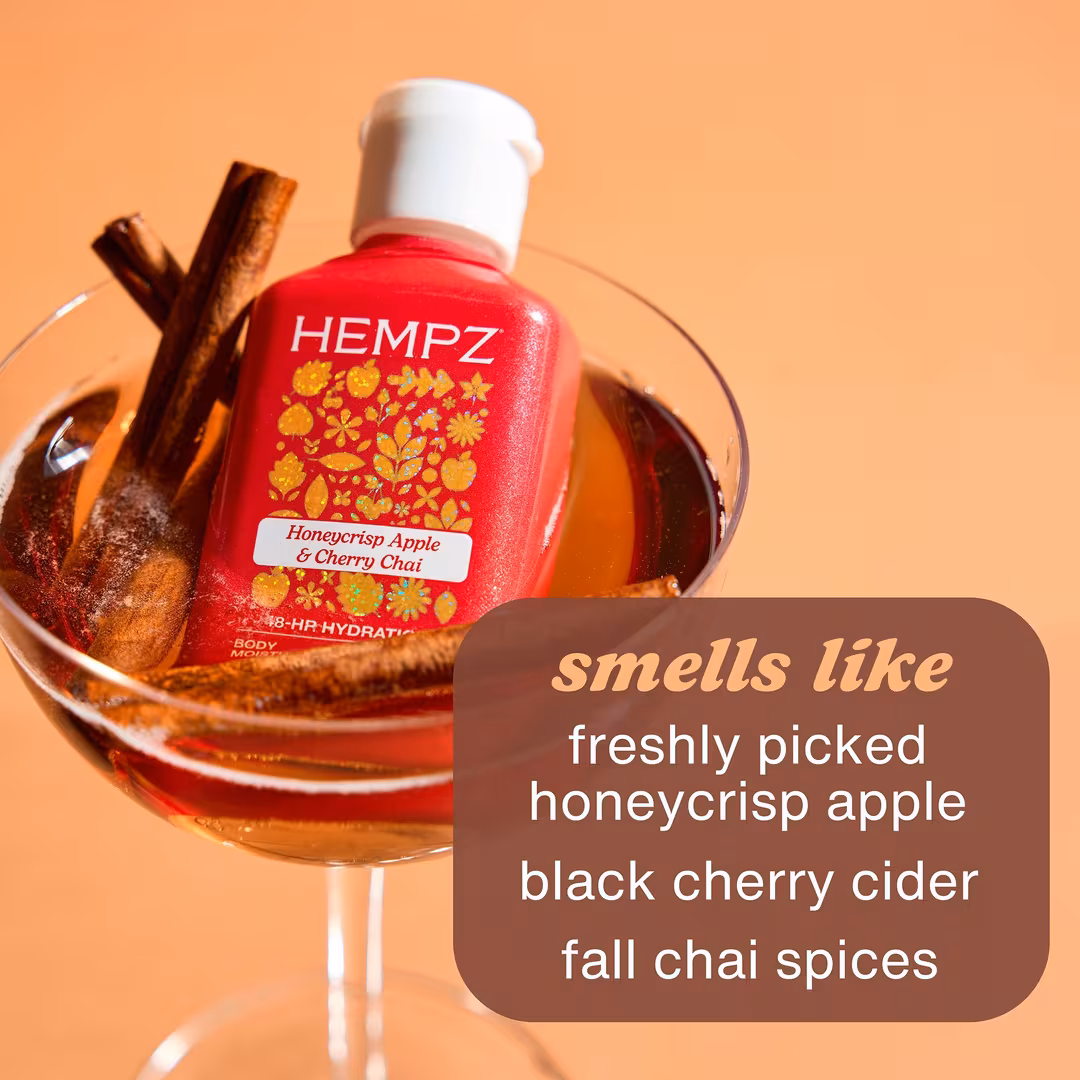 Hempz  Limited Edition Honeycrisp Apple & Cherry Chai Body Moisturizer