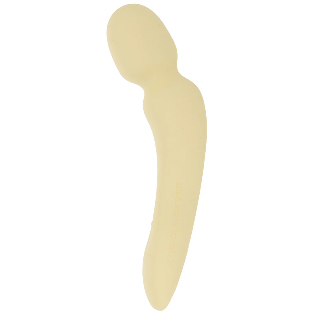 Dame Min External Wand Vibe in Butter