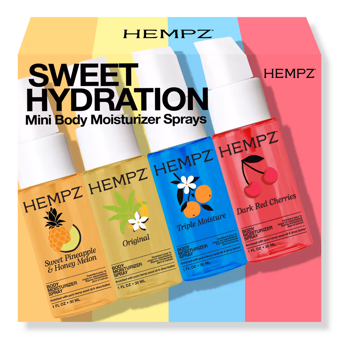 Hempz  Sweet Hydration Mini Body Moisturizer Spray Kit