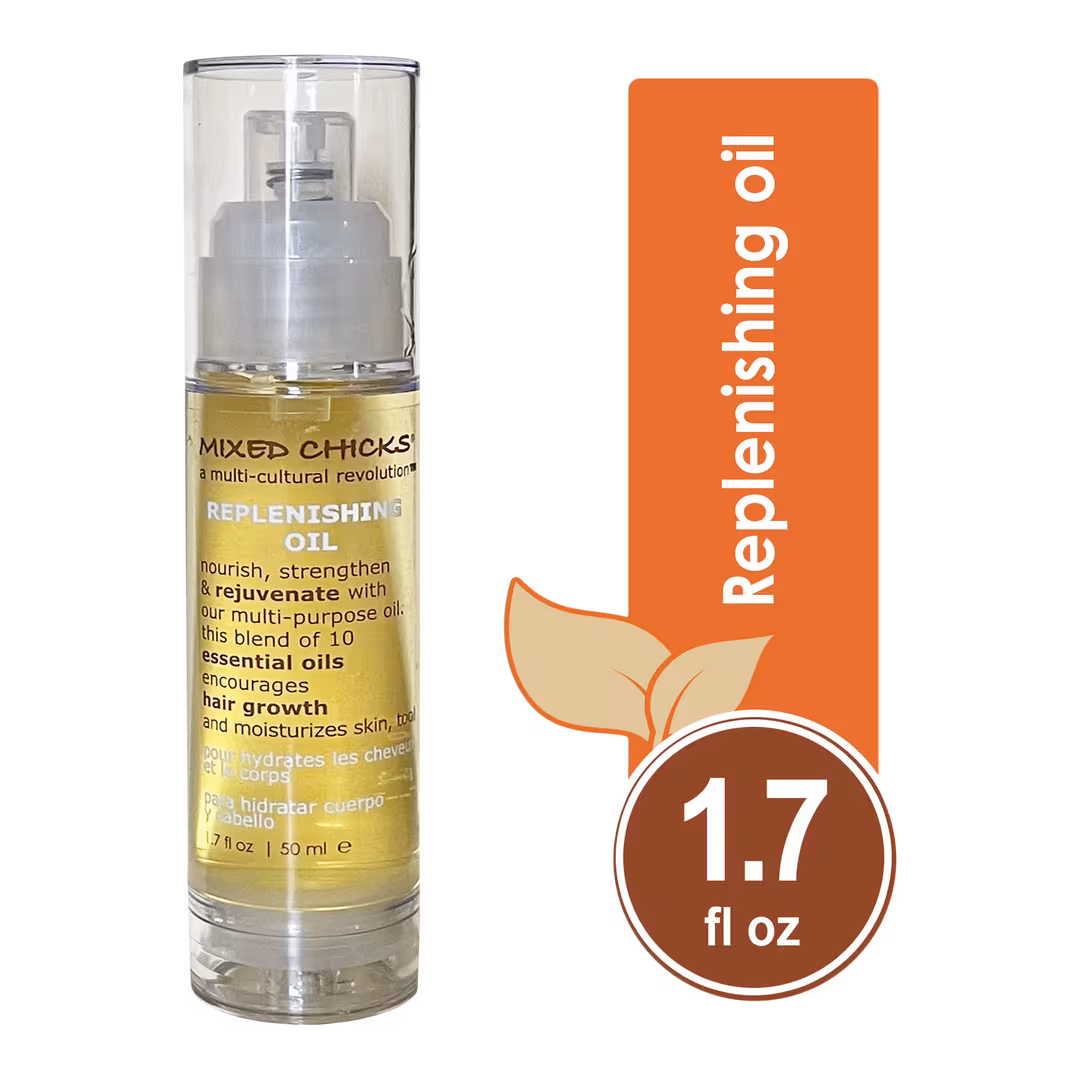 Mixed Chicks  Replenishing Oil, Rejuvenating for Hair and Skin.