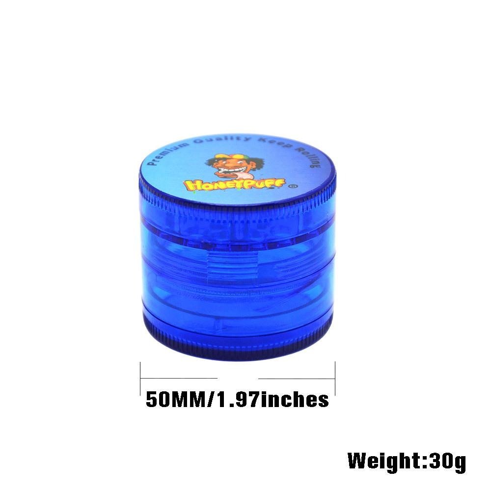 Honepuff Plastic Smoke Weed Grinder 4 Layer