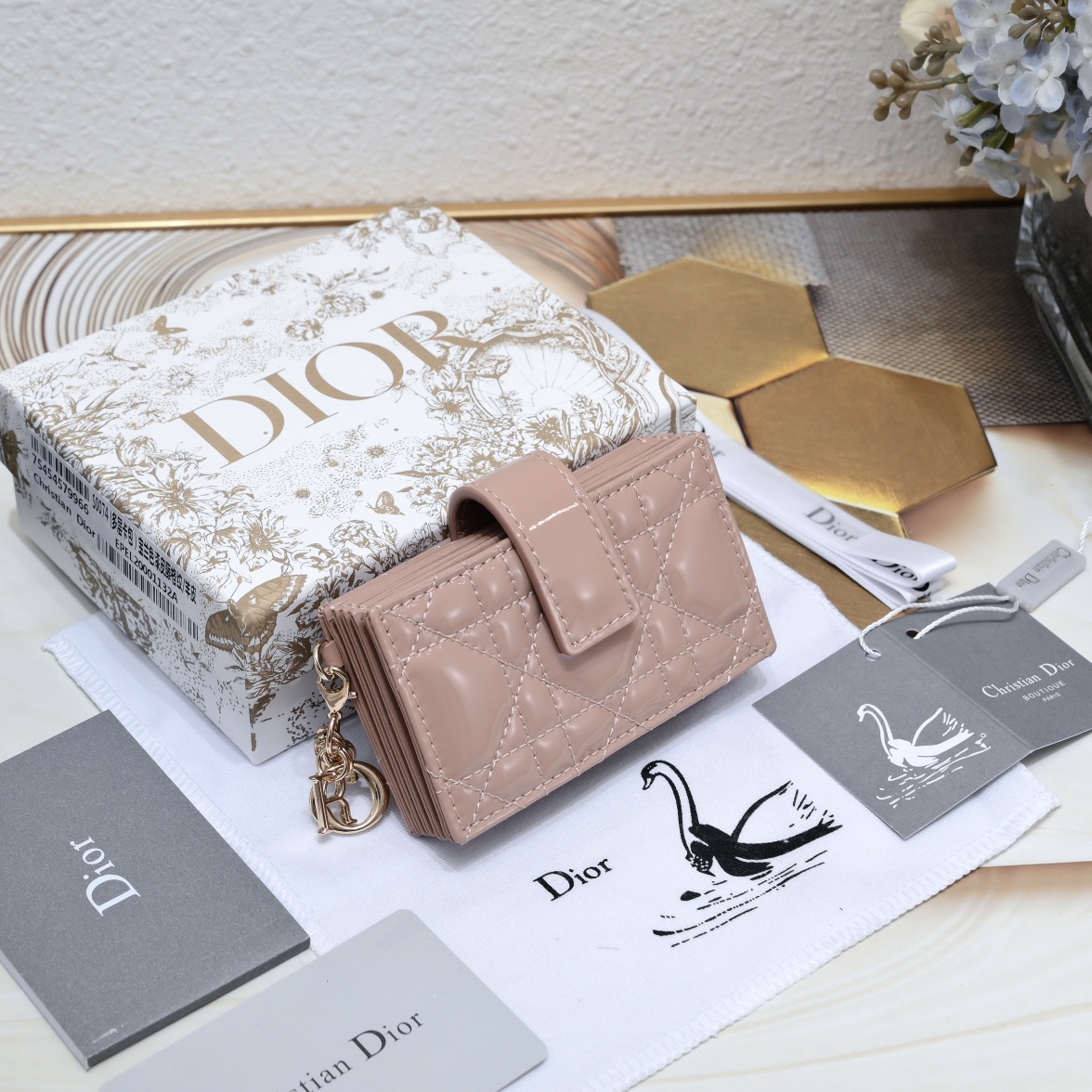 Dior Wallets 5-Gusset Card Holder S0178 LM091 10.4cm