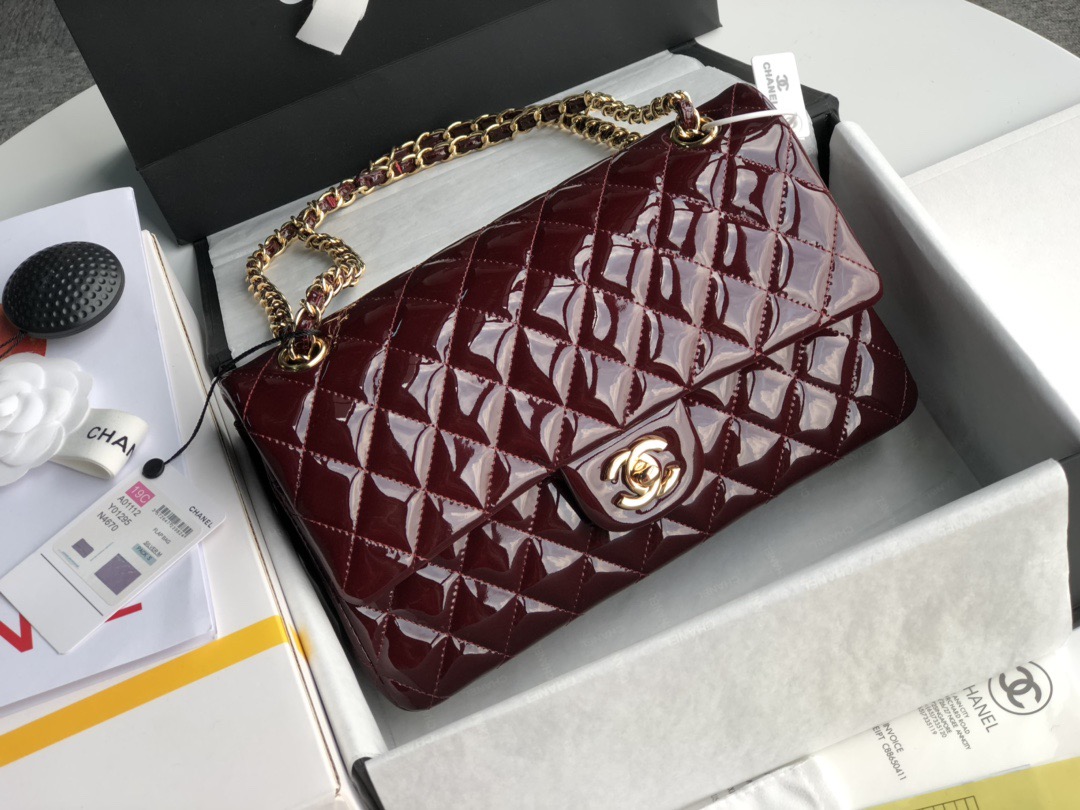 Chanel CF 25 Medium Laquered Bag 10A