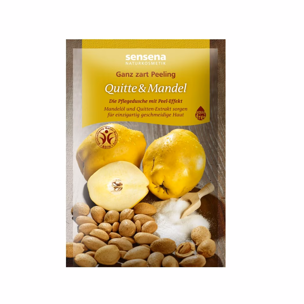 Ganz zart Peeling - Quitte & Mandel