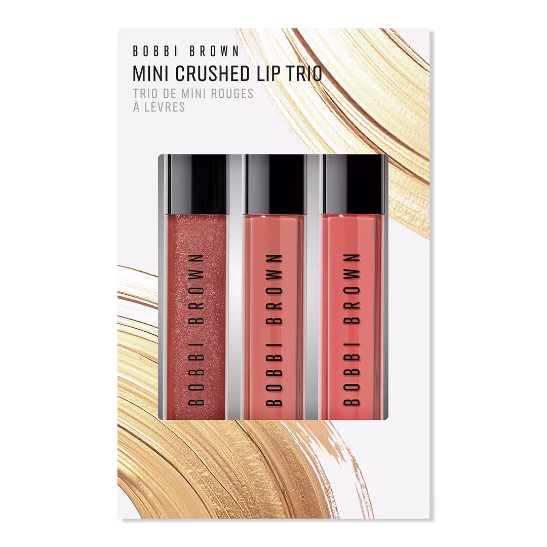 BOBBI BROWN  Mini Crushed Oil-Infused Tinted Lip Gloss Gift Set Trio