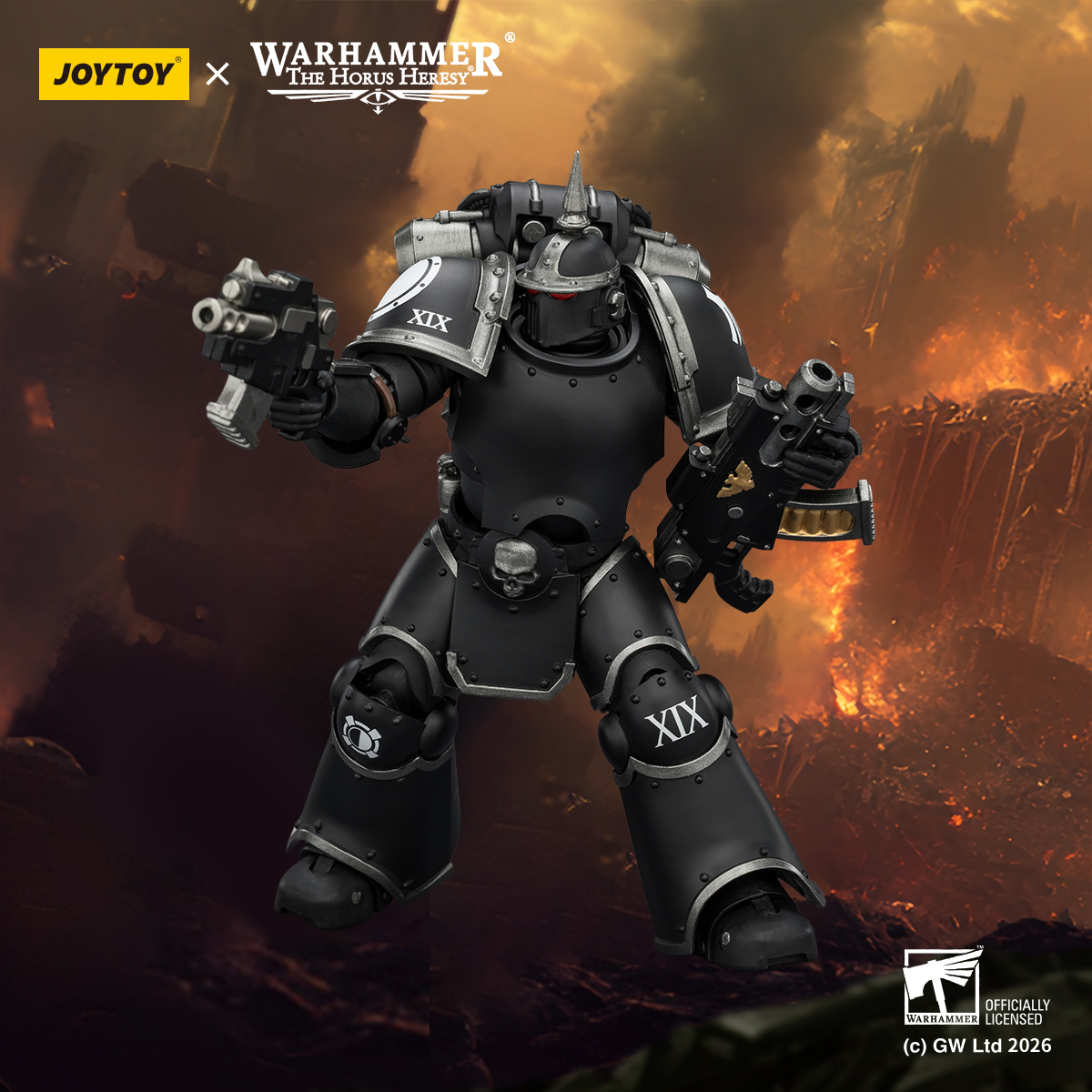JOYTOY Warhammer The Horus Heresy 1:18 Raven Guard Legion - JOYTOY WORLD