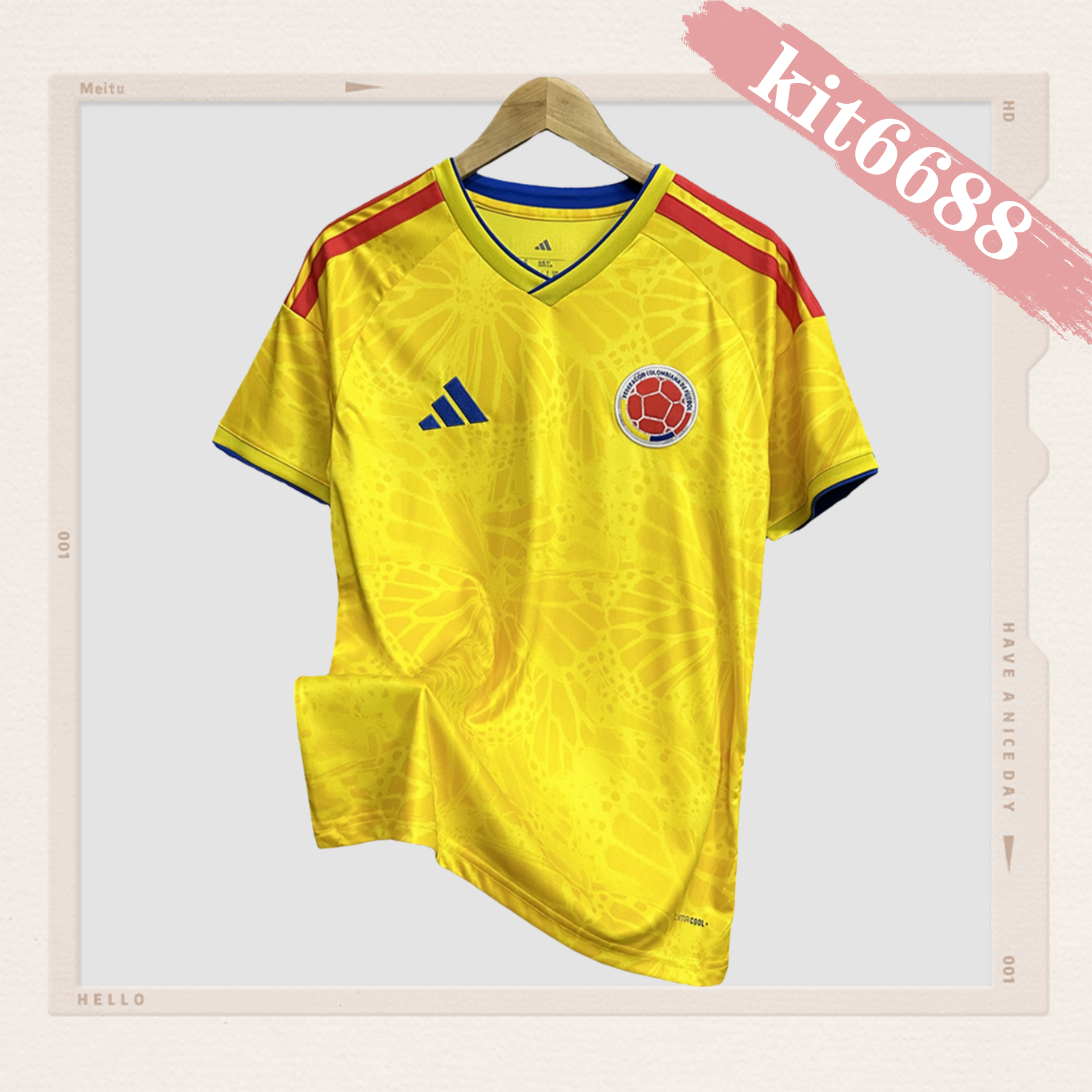 2026 Colombia Home Football Shirt (Fan Edition)