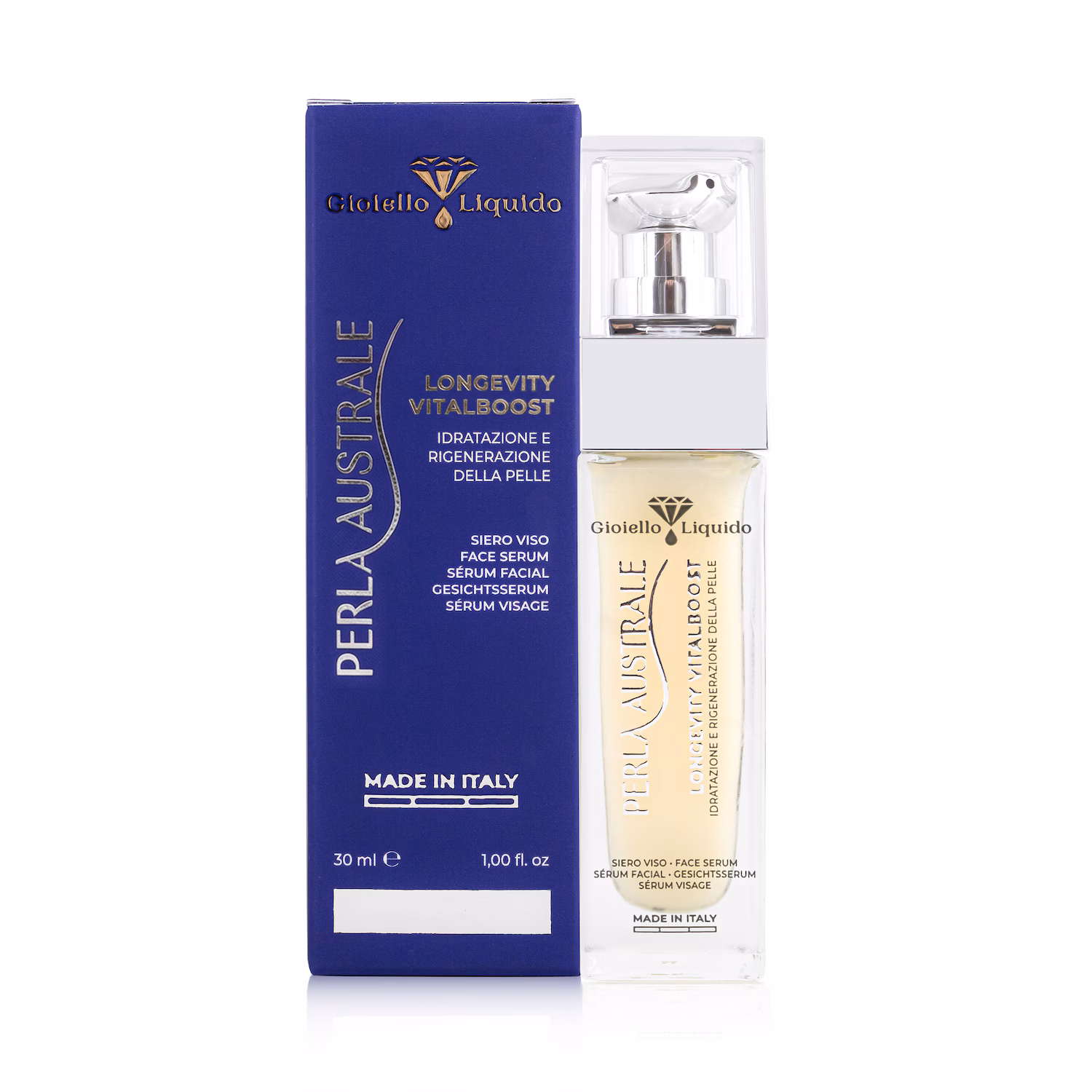 Longevity Vitalboost Gesichtsserum “Perla Australe”