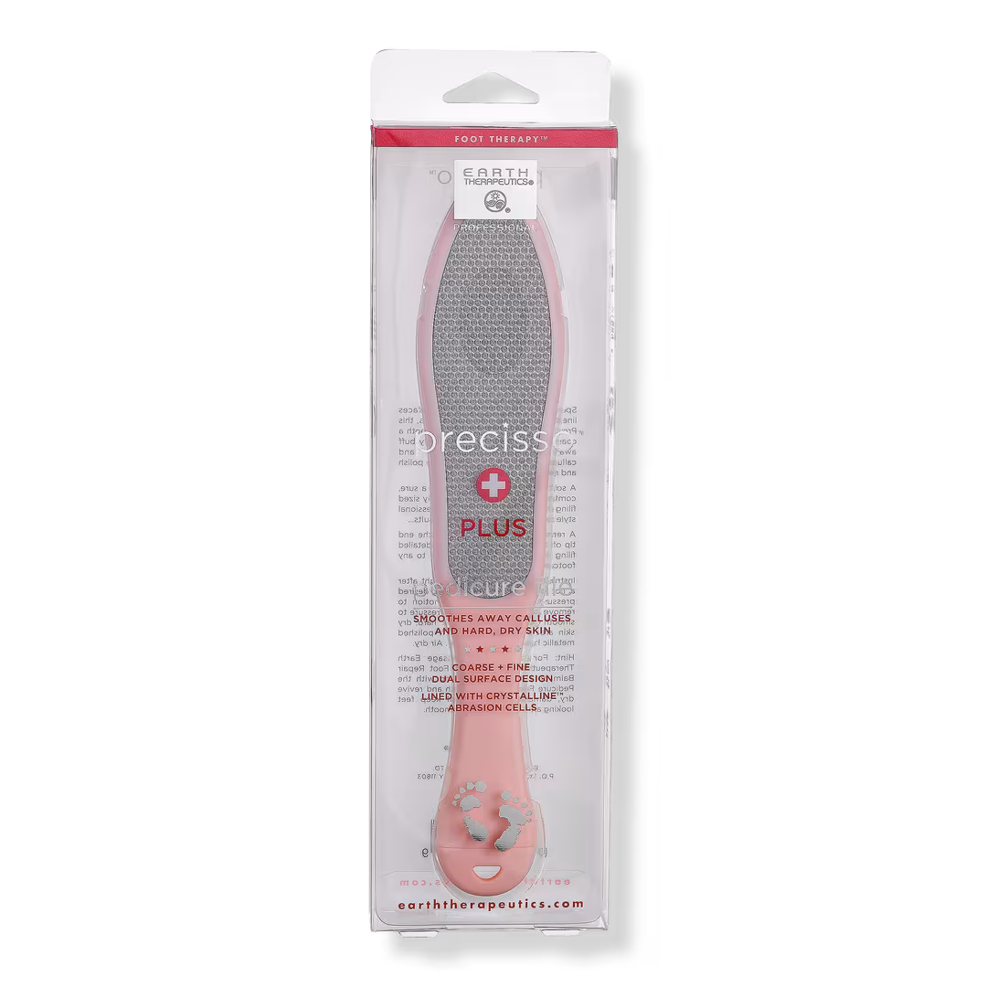 Earth Therapeutics  Precisso Plus Pink Pedicure File