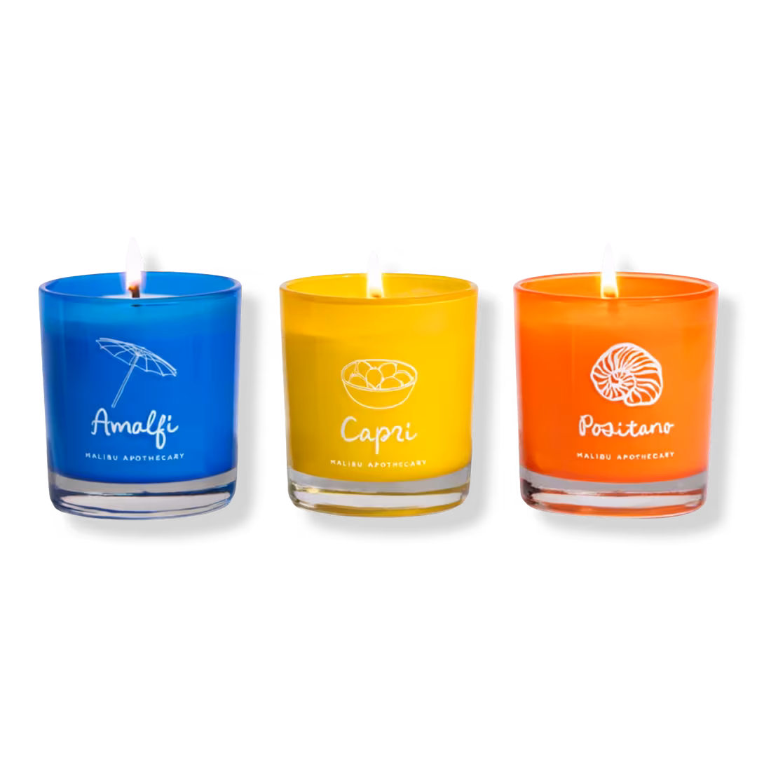 Malibu Apothecary  La Dolce Vita Candle Set
