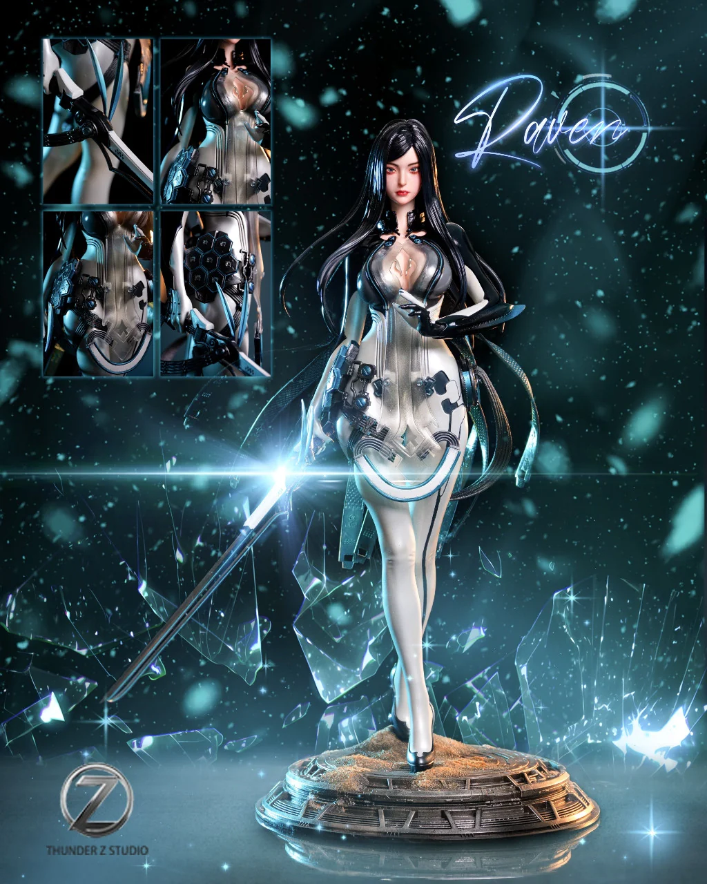 Stellar Blade - Raven | 1:4 Resin Statue | by Thunder Z Studio