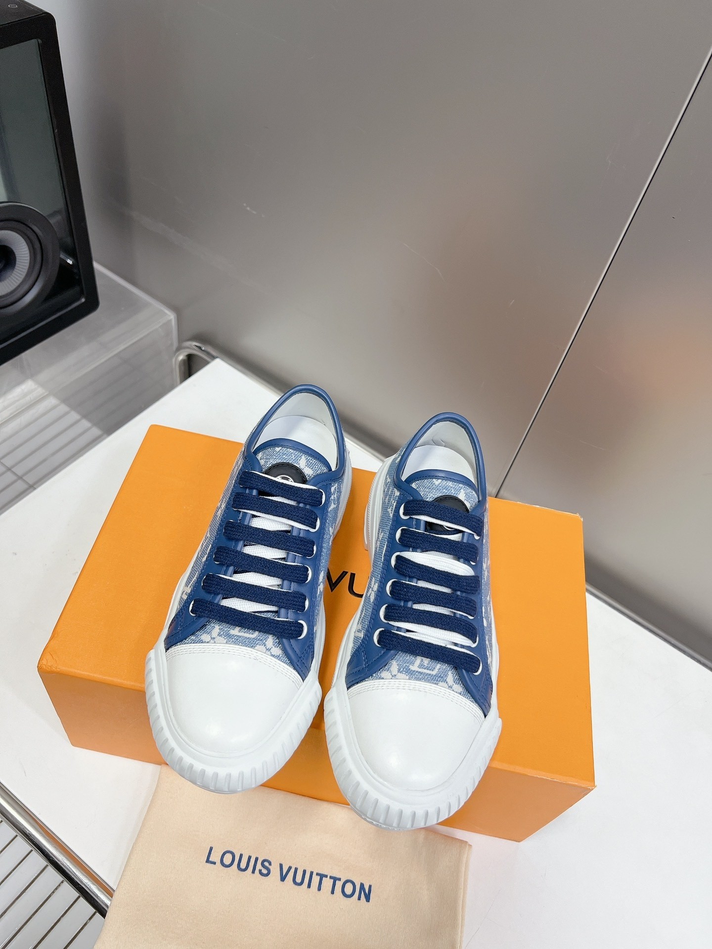 LV Denim Casual Shoes