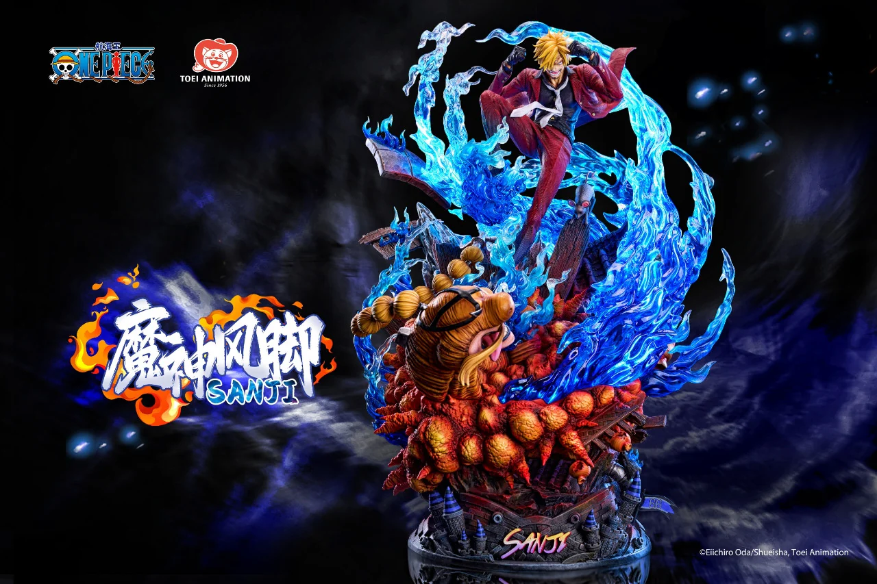 One Piece - Ifrit Jambe Sanji | Resin Statue | by TOEI Animation Studio