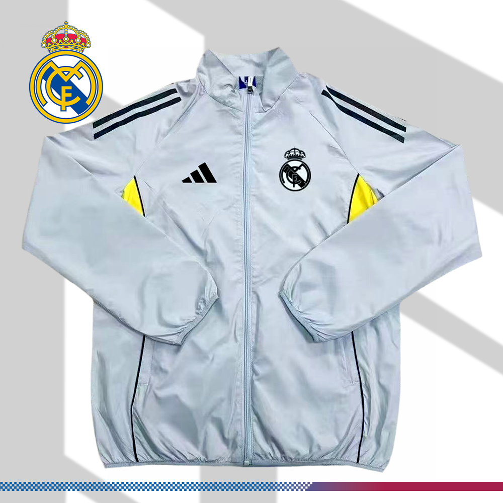 2025/2026 Real Madrid Windbreaker Jacket