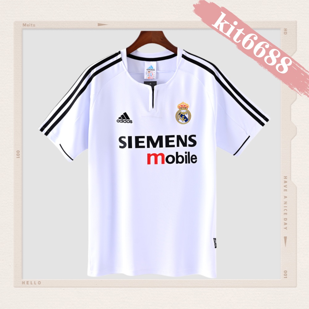 2003/2004 Real Madrid Home Retro Football Shirt
