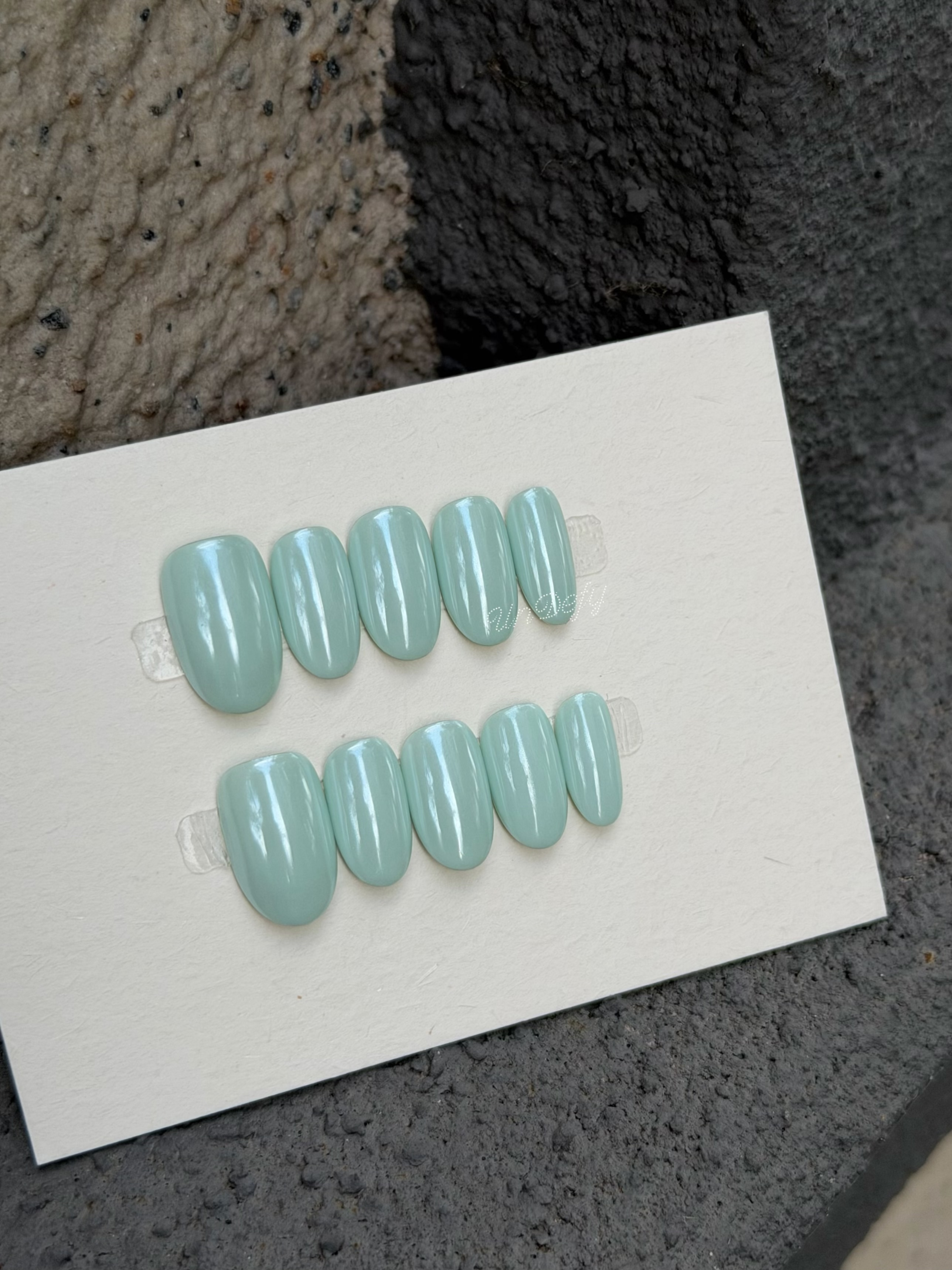 Hailey Solid Color - Mint Mambo