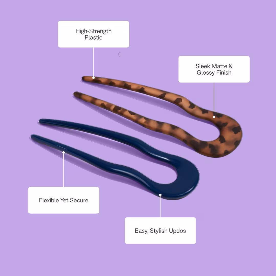 GIMME beauty  Signature Twist French Pin for Thick Hair