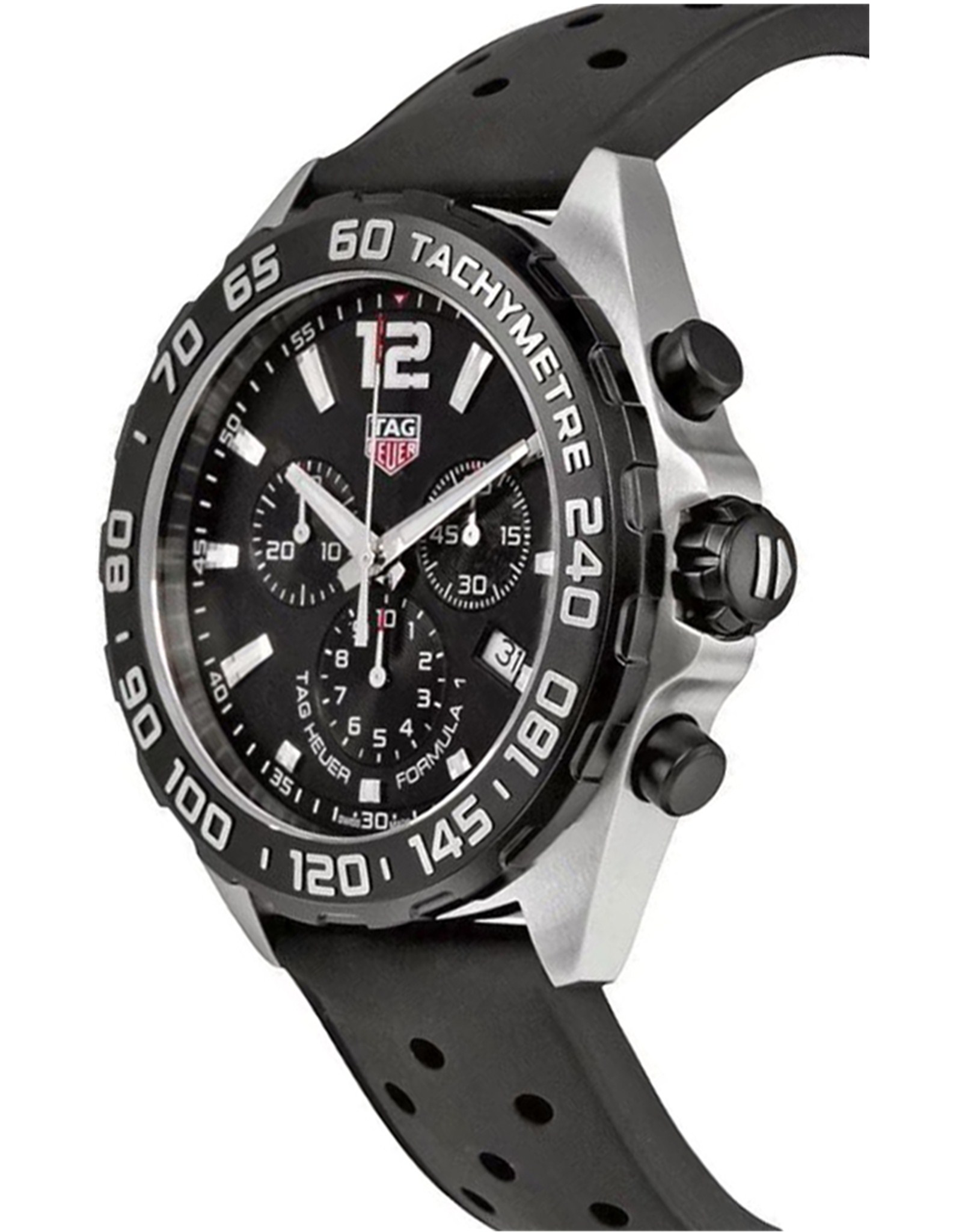 Replica Tag Heuer Formula 1 Black Dial Men's Chronograph Watch CAZ1010.FT8024 43MM