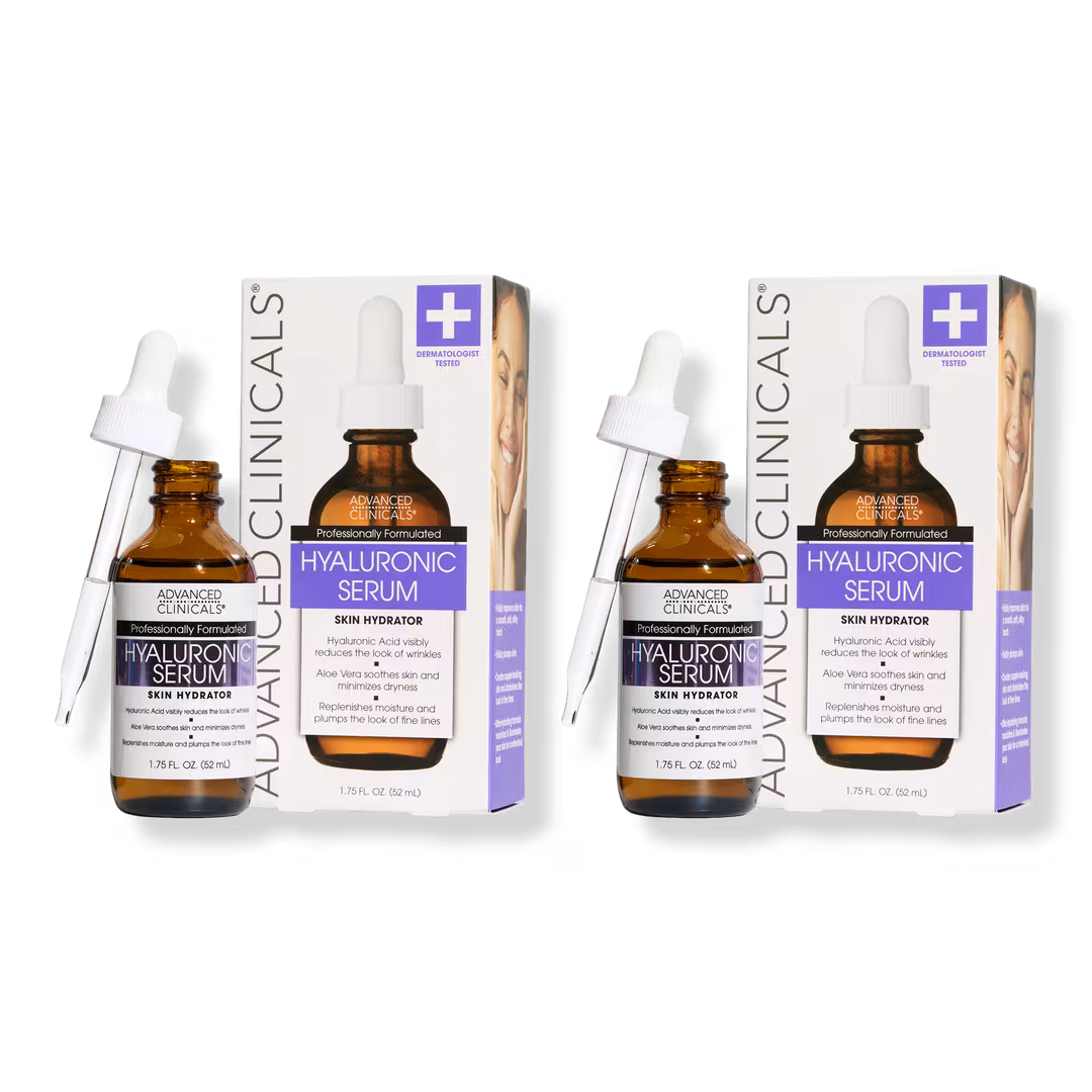 Advanced Clinicals  Hyaluronic Acid Face Serum