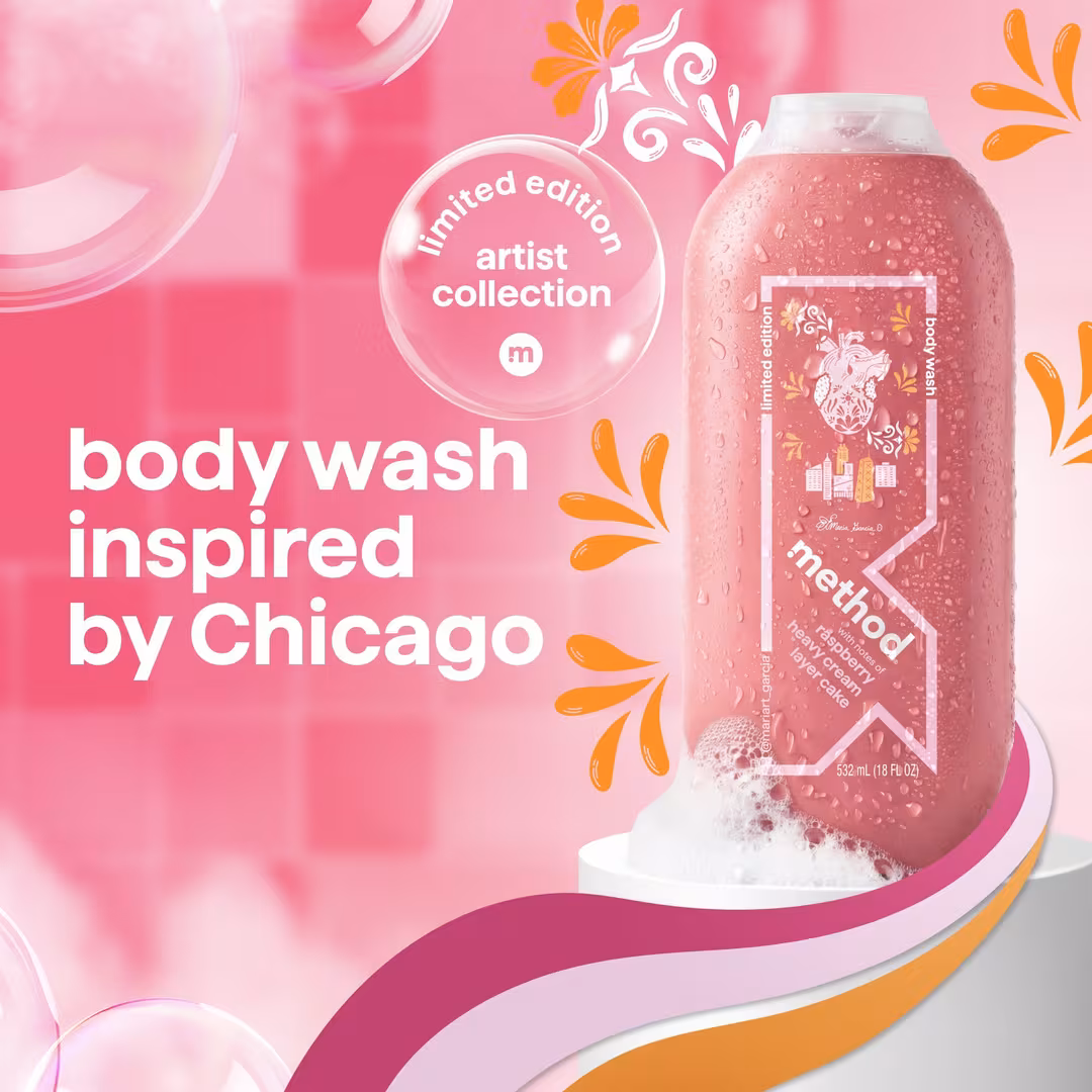 method  Limited Edition Artist Collection Body Wash