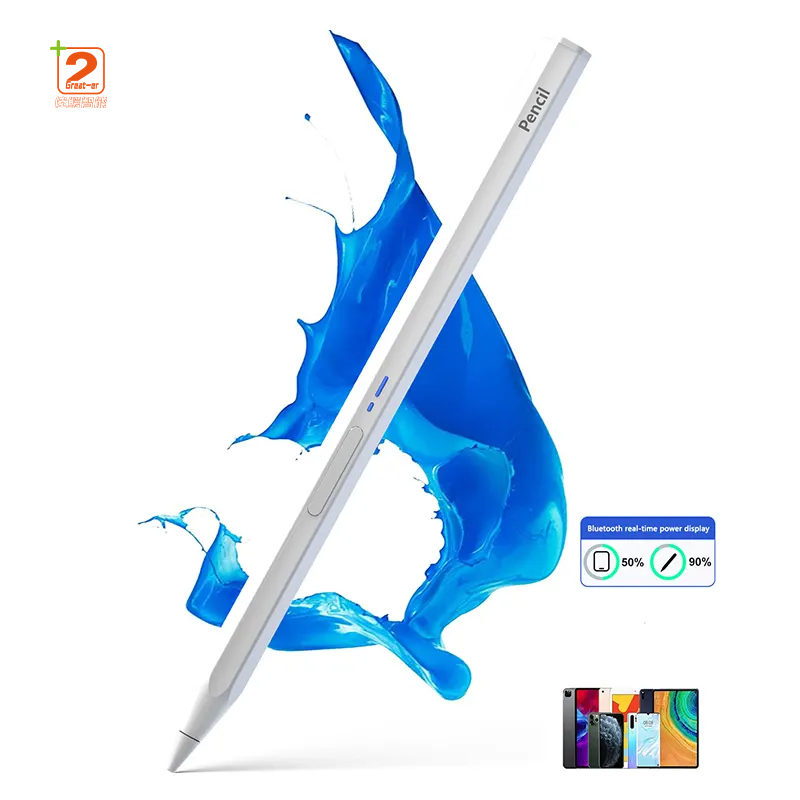 Apple Pencil 2nd Generation for iPad, Bluetooth Stylus with Palm Rejection & Tilt Function