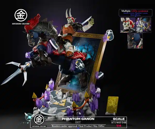 The Legend of Zelda Kintsukuroi Creations Studio Phantom Ganon Resin Statue