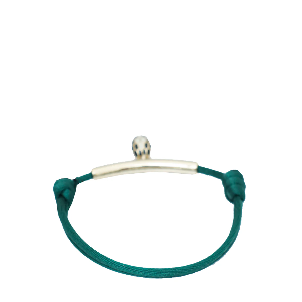Bvlgari Emerald Green Serpenti Forever Cord Bracelet