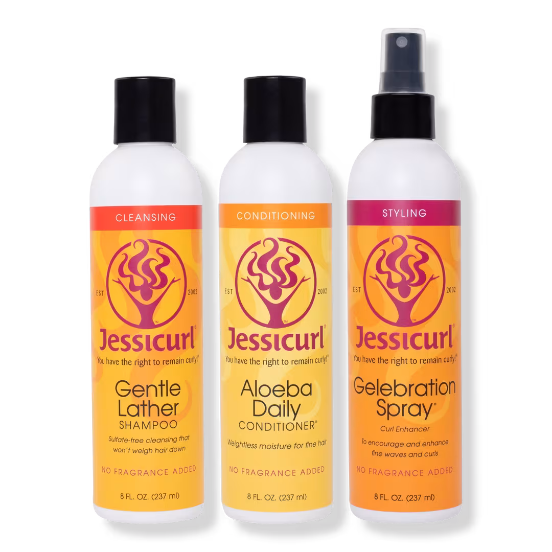 Jessicurl  Fine & Fabulous Cleansing - Conditioning - Styling Trio