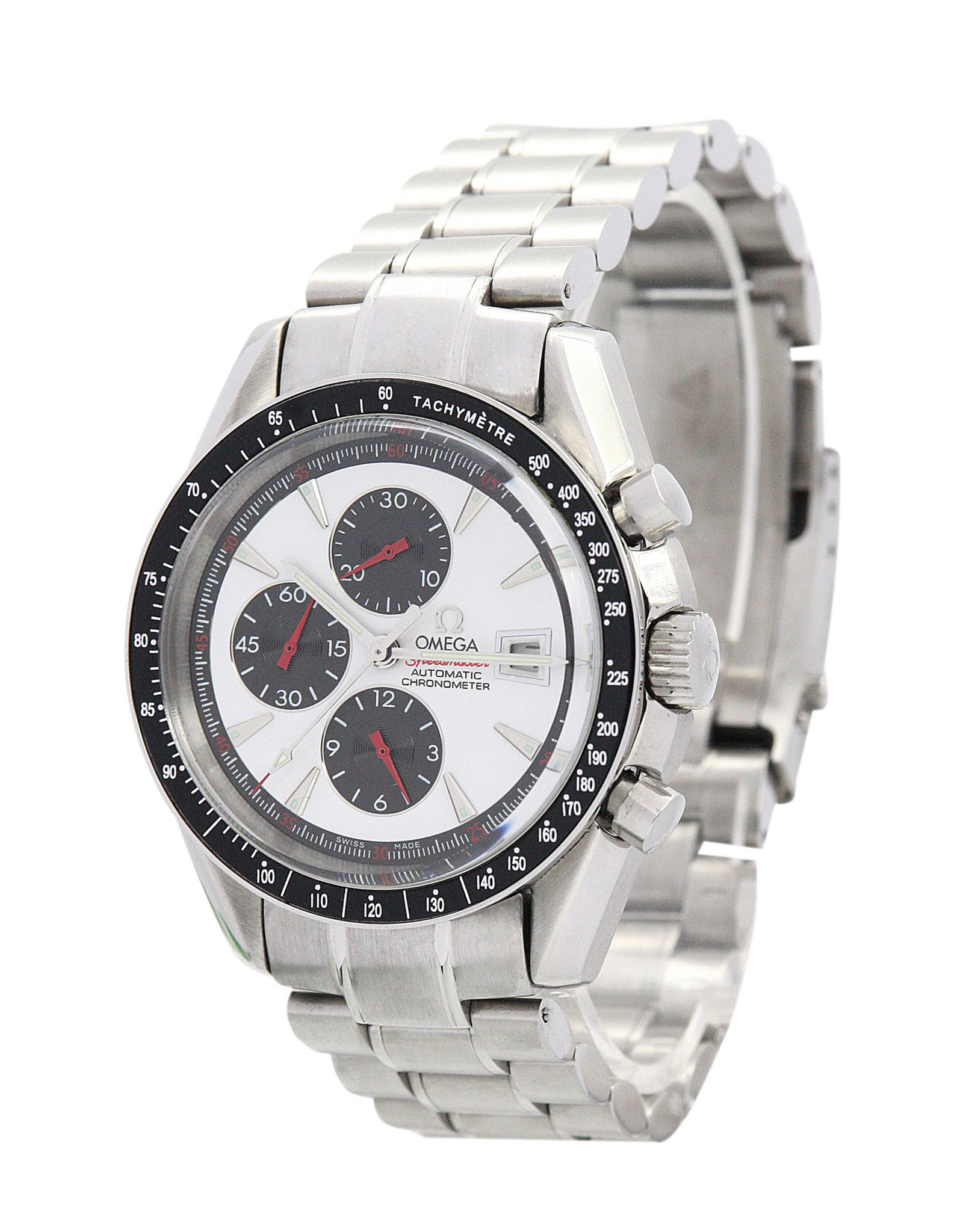 Replica Omega Speedmaster Broad Arrow White Dial Stick Markers 42MM