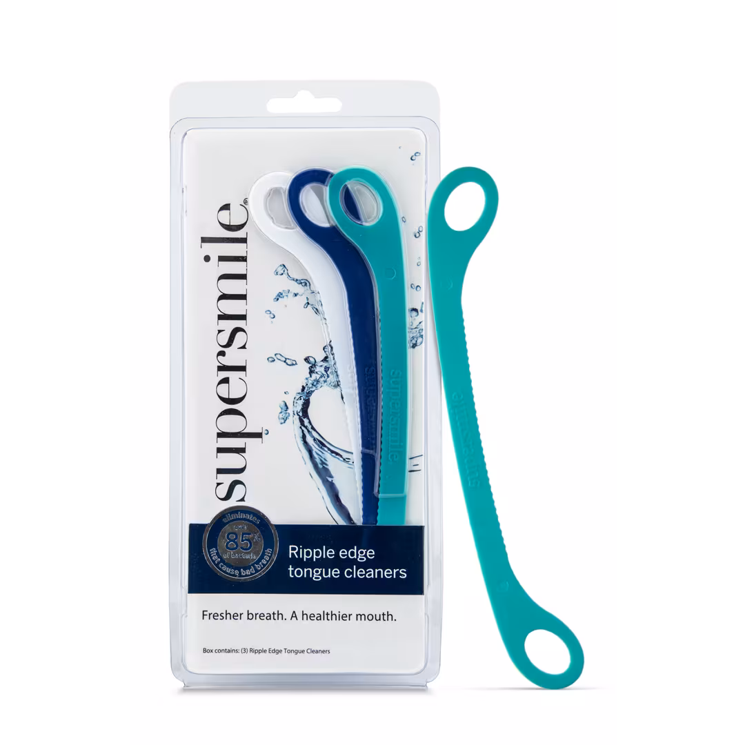 Supersmile  Ripple Edge Tongue Cleaner Trio