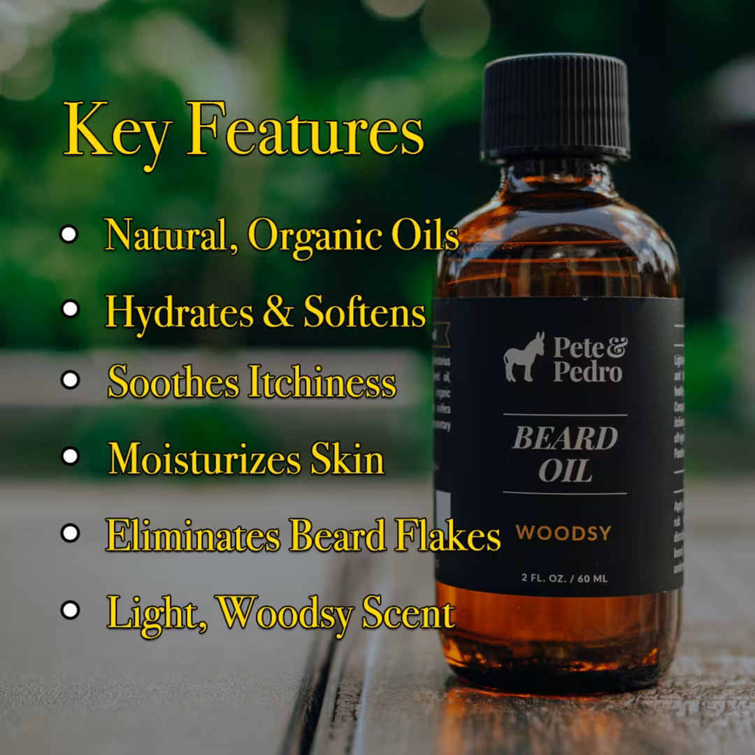 Pete & Pedro  Natural Beard Oil