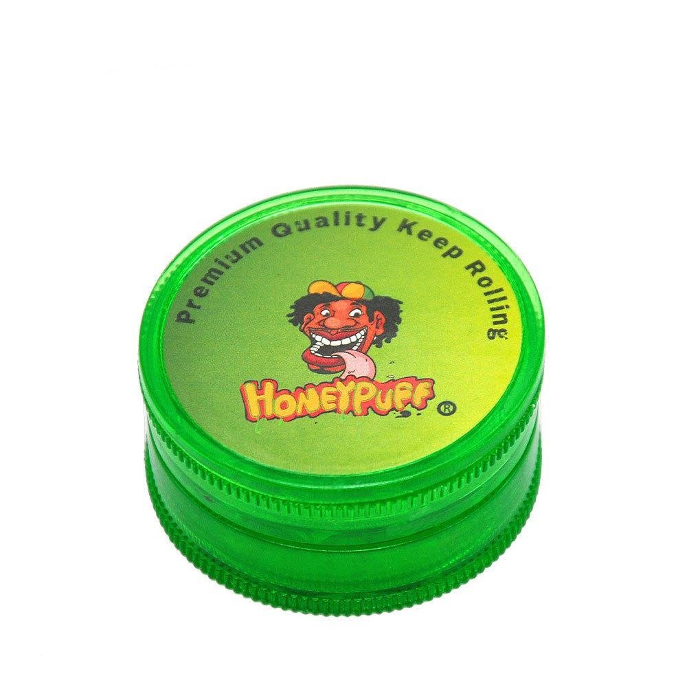 Honepuff Plastic Smoke Weed Grinder 2 Layer