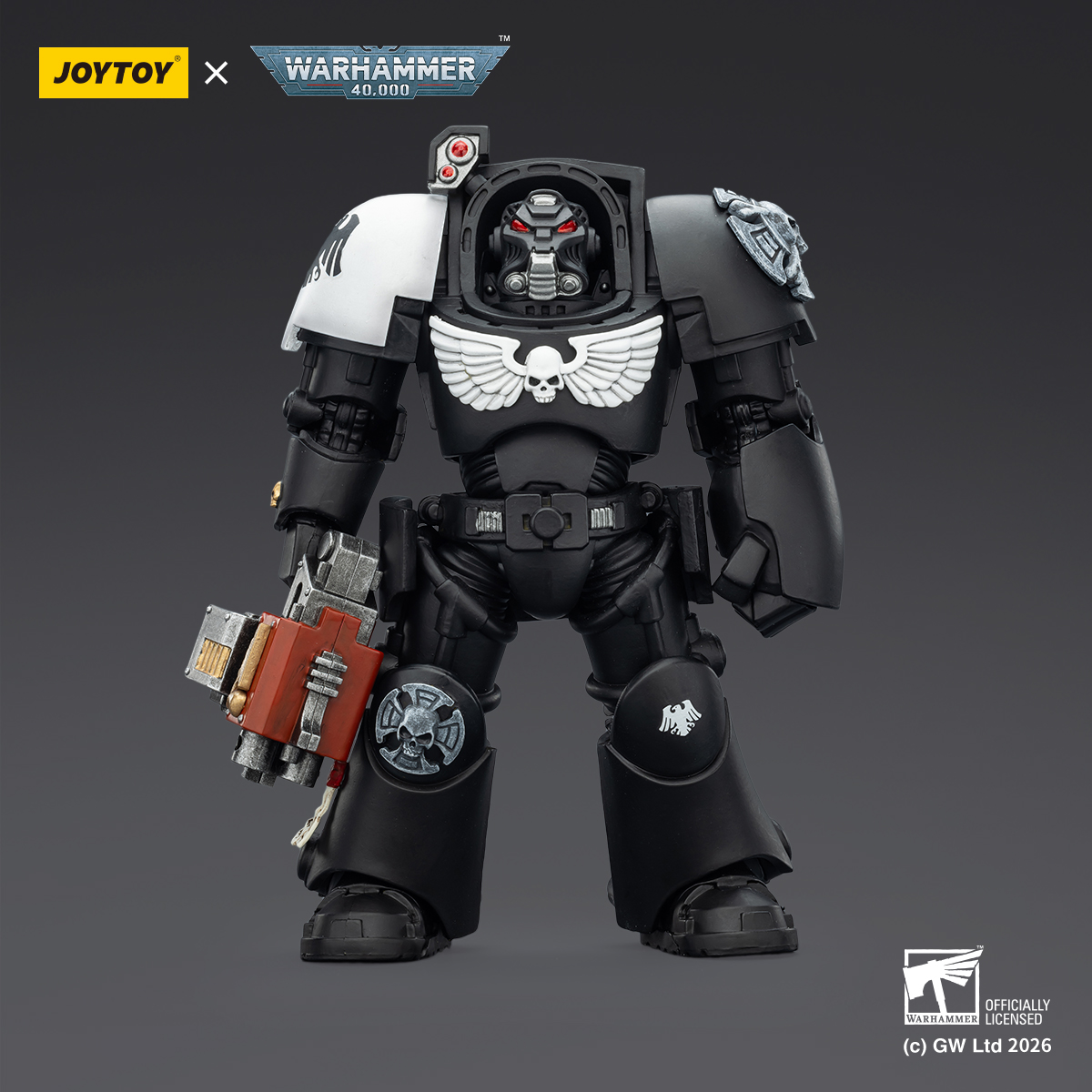 JOYTOY Warhammer 40k 1: 18 Raven Guard Terminators - JOYTOY WORLD