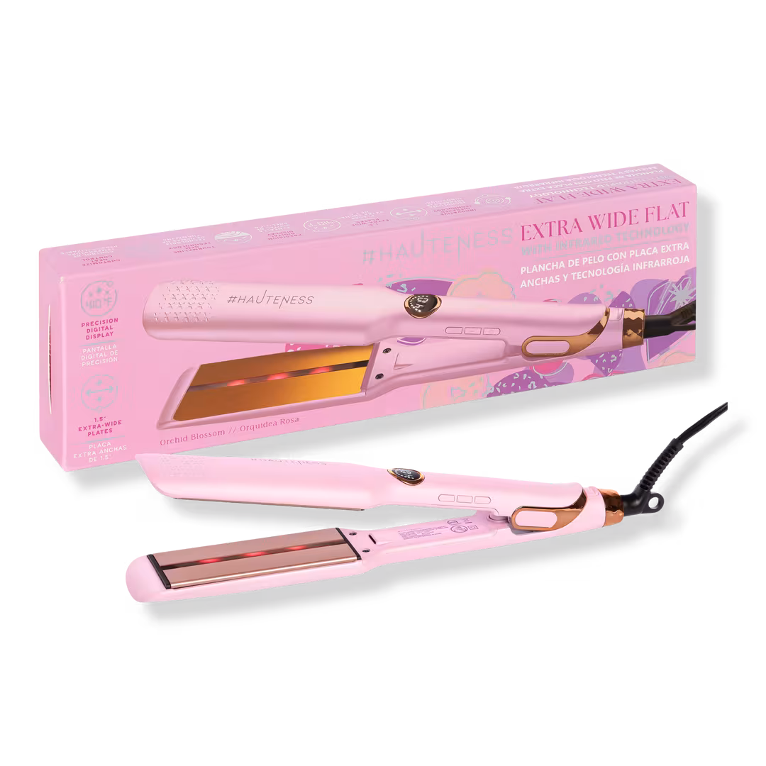 Hauteness  Infrared Digital Flat Iron with Extra Wide Tourmaline Plates