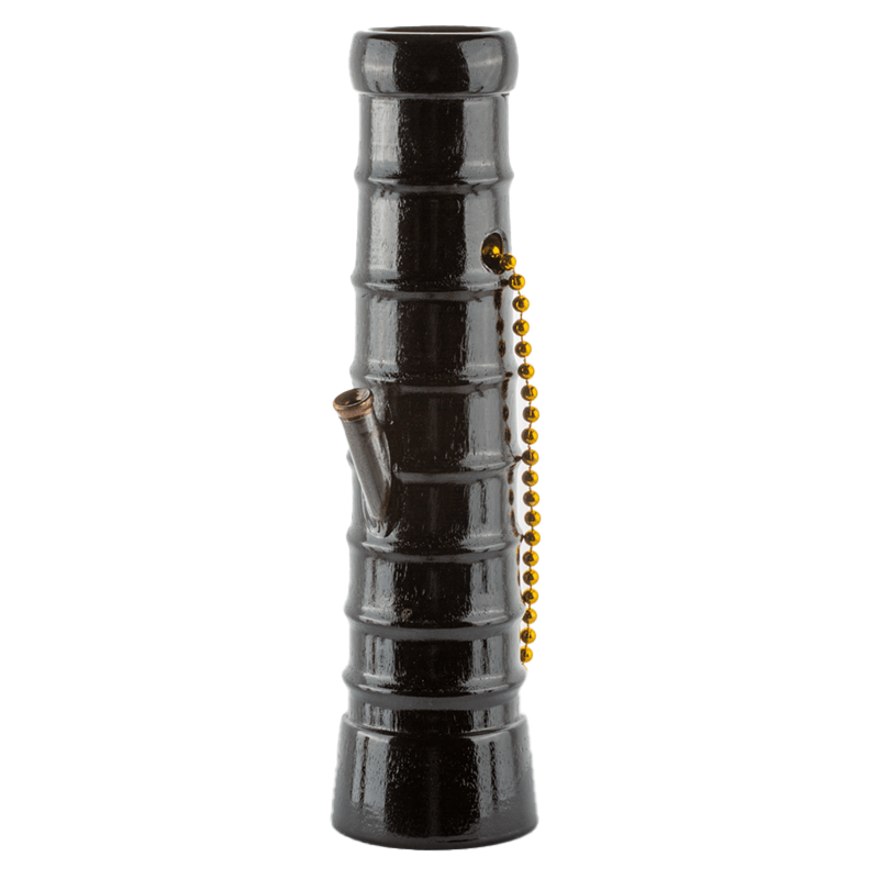 11 Black Wooden Water Bong