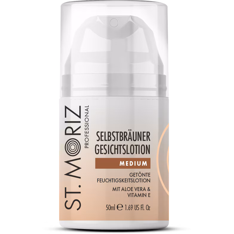 Professional Selbstbräuner-Gesichtslotion Medium