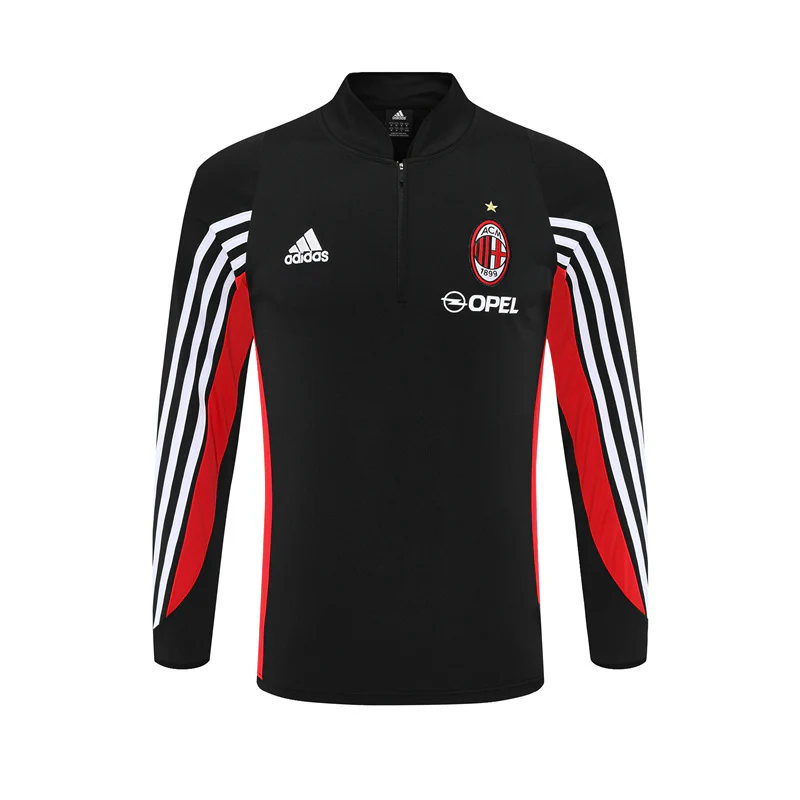 AC Milan Training Jacket Men 2003 2004 Black