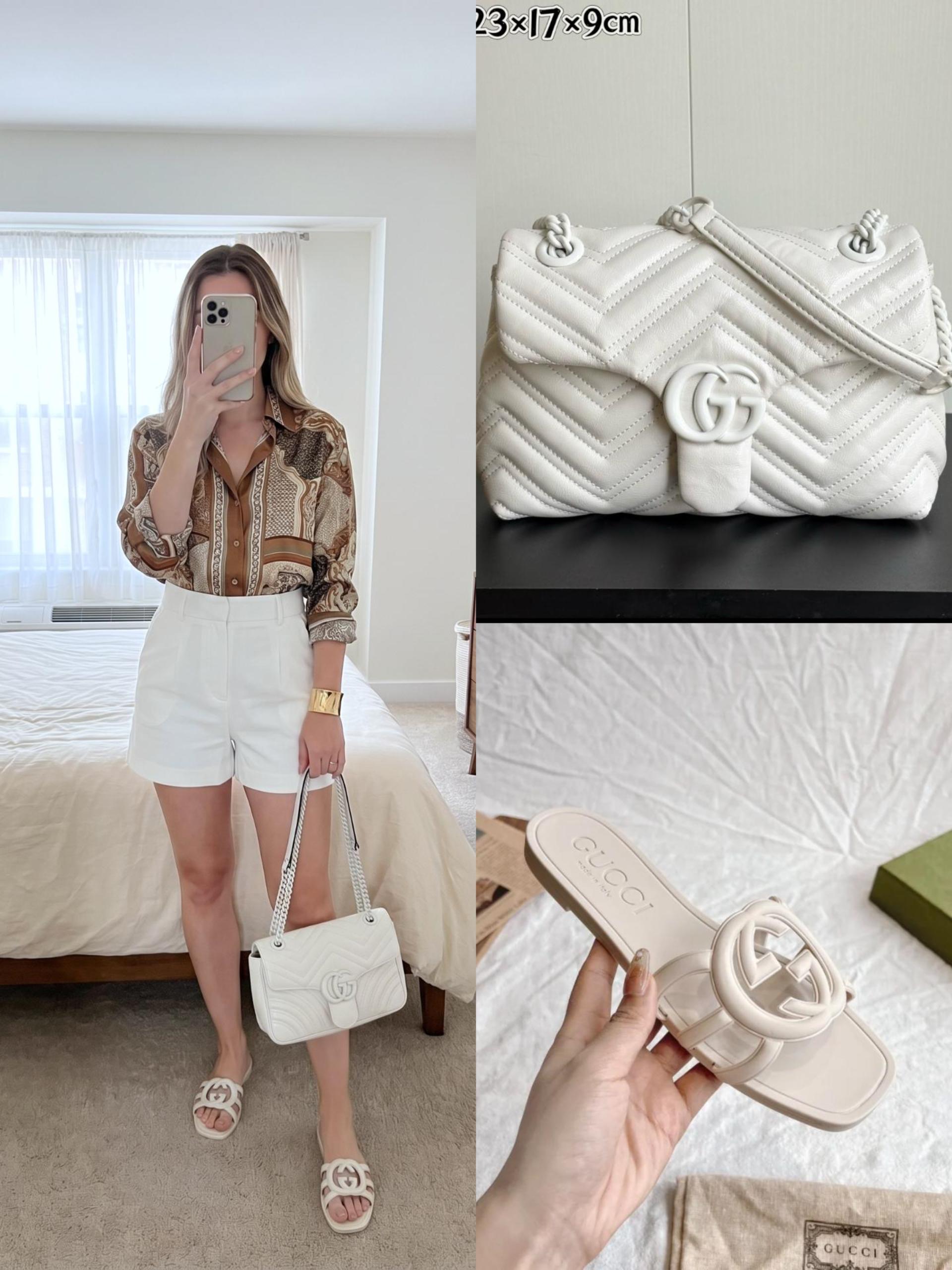 Gucci Shoes & Bag Set