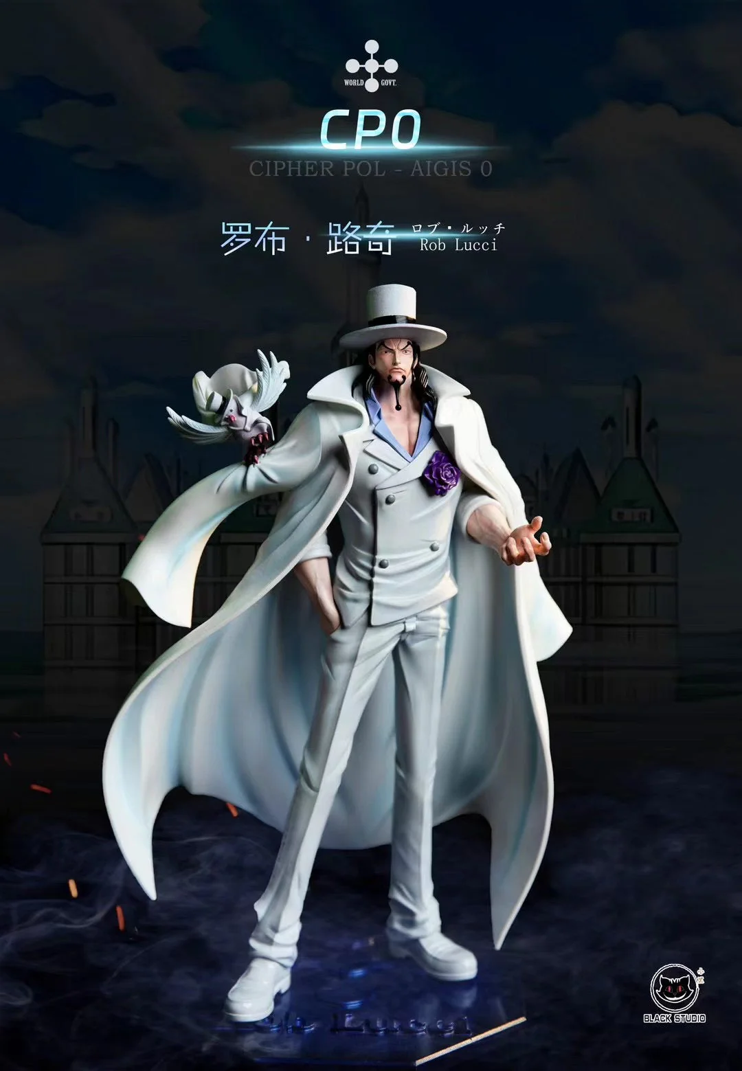 Black Studio - CP0 Rob Lucci & CP9 Kalifa | CP0 罗布路奇 & CP9 卡莉法