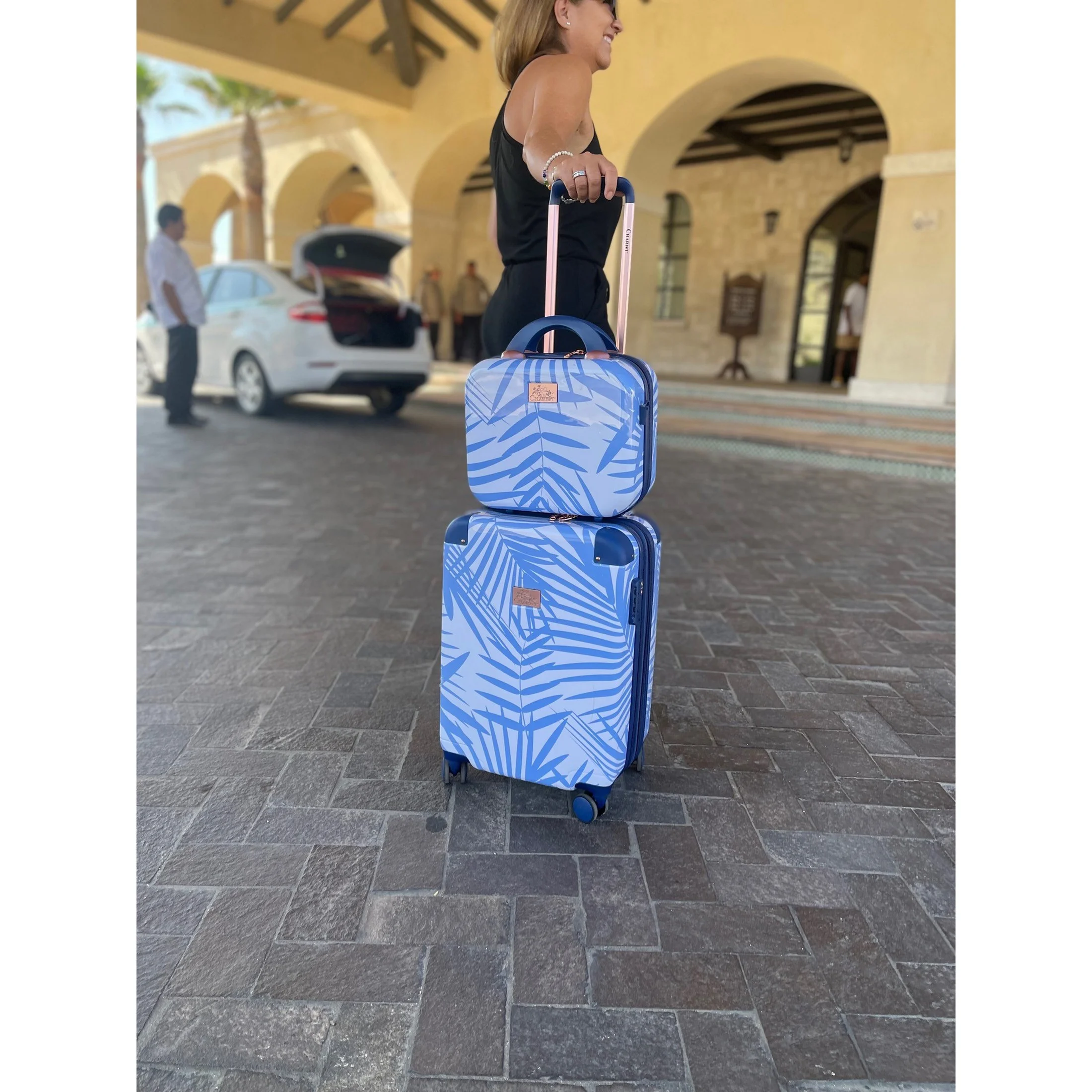 Chariot Park Avenue Hardside 2-Piece Carry-On Spinner Luggage Set - Fern