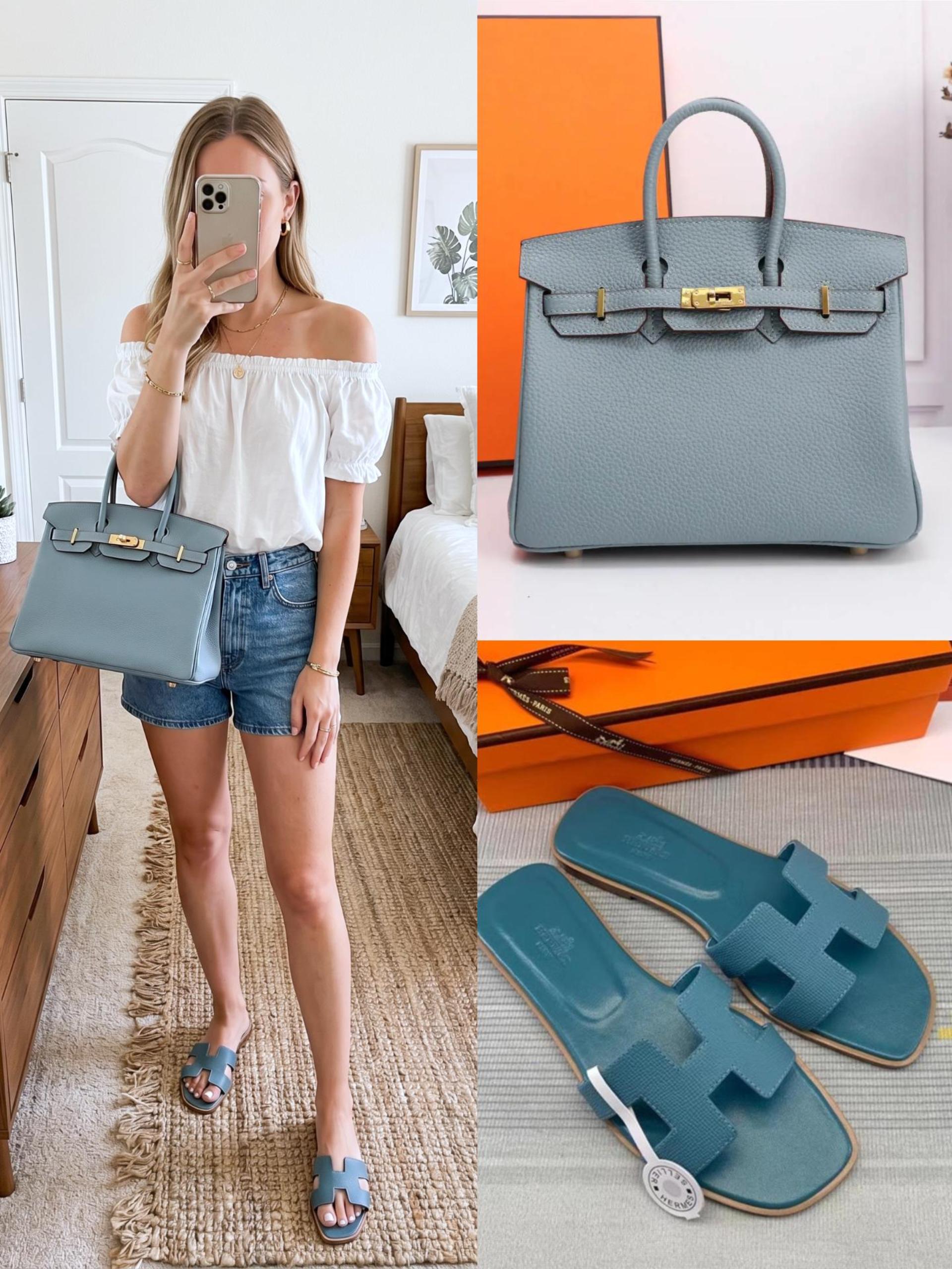 Hermès Shoes & Bag Set