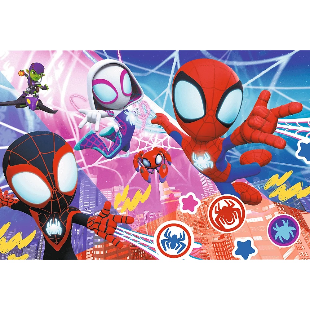 Puzzle 60 El. Bohaterska Przygoda, Spidey