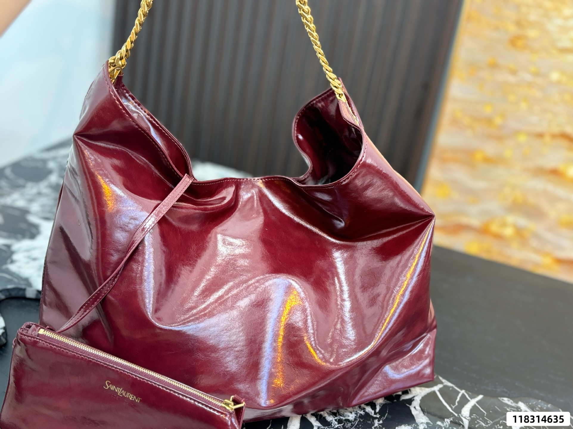 YSL Chain-Strap Crossbody Bag