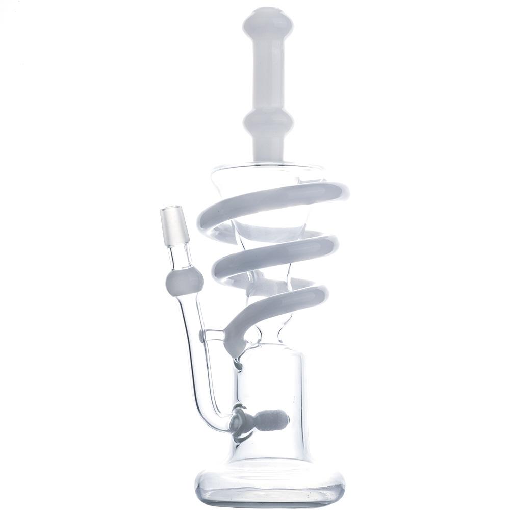 Spiral Perc Recycler Dab Rig