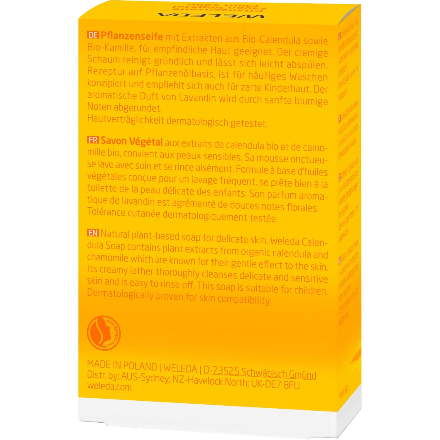 Calendula Pflanzenseife