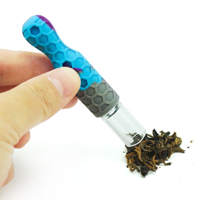 Silicone One Hitter Chillum Pipe
