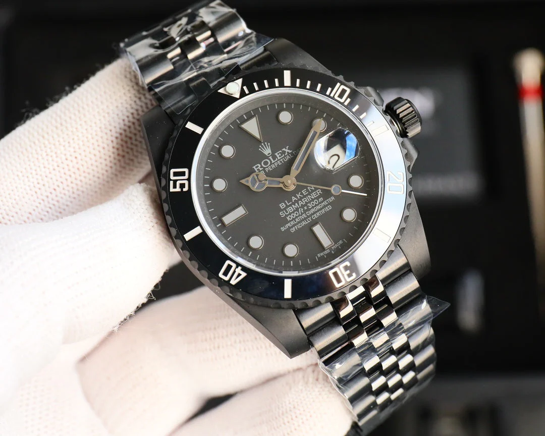 Rolex Watch Blaken 40mm Black