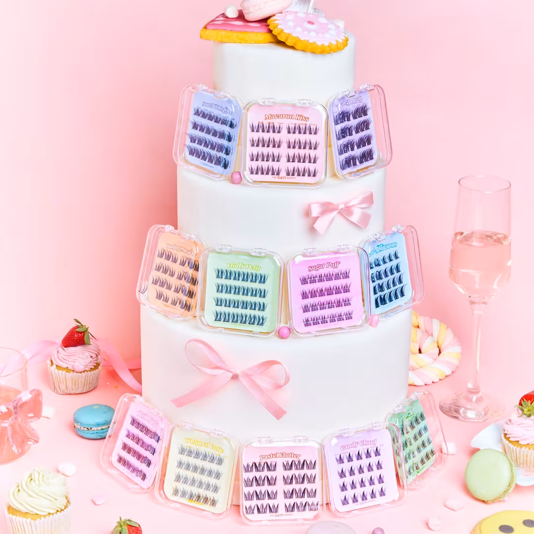 Char Cosmetics  Pre-Glued Lashes Fluffy Bakery Collection